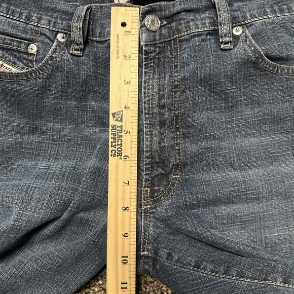 DIESEL Jeans Mens Size 32x29 FANKER Regular Slim Bootcut Blue Med Wash Excellent - Picture 11 of 12